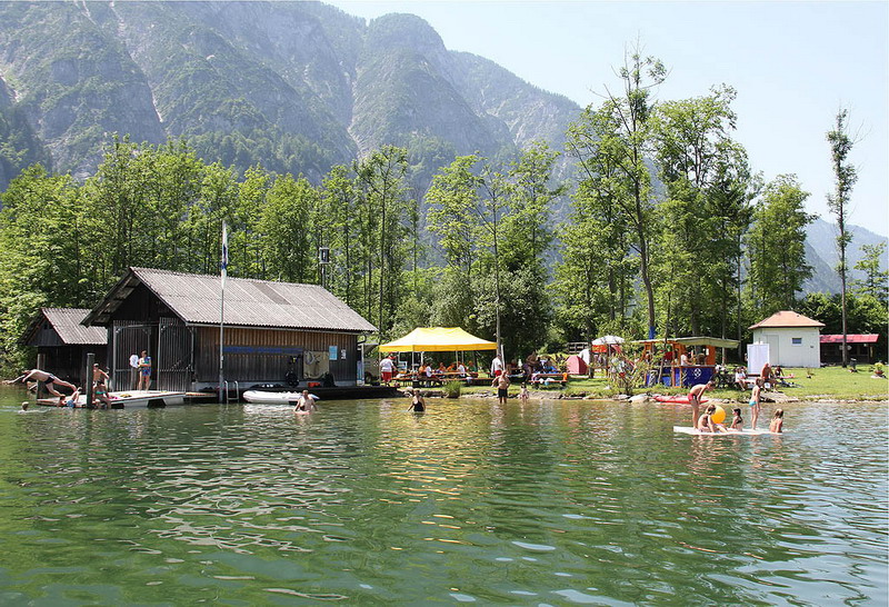 lustige Bootsfahrt